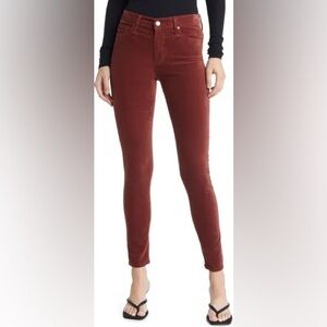 AG Adriano Goldschmied Women's High Rise Jeans in Rust